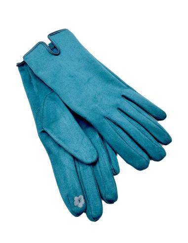 GUANTES VERDES PETROLEO CORTOS PARA MUJER | EL JARDIN DEL DESEO