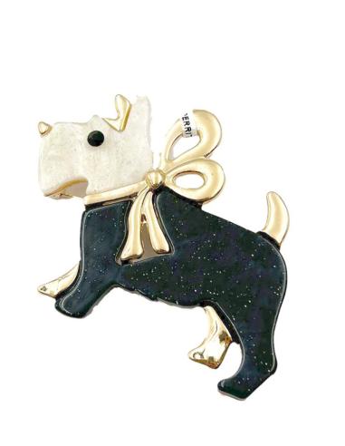 BROCHES DE COQUETO PERRITO | EL JARDIN DEL DESEO