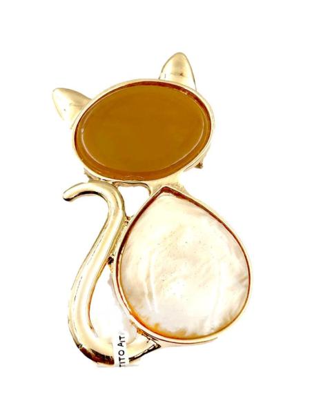 BROCHES MUJER DE GATITO ANACARADO | EL JARDIN DEL DESEO