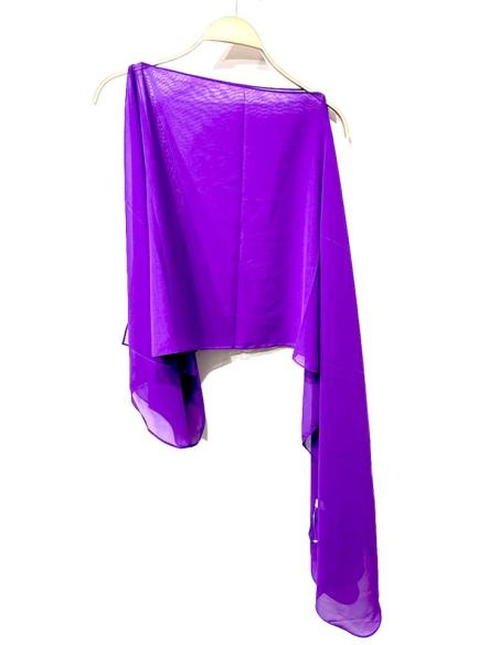 CAPAS BODA MORADAS TEXTURA SEDOSA DE FIESTA | EL JARDIN DEL DESEO