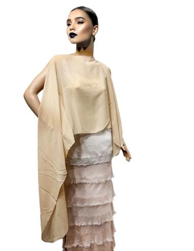 CAPAS BODA DORADAS TEXTURA SEDOSA DE FIESTA | EL JARDIN DEL DESEO