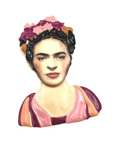 BROCHES FRIDA TRES COLORES A ELEGIR | EL JARDIN DEL DESEO