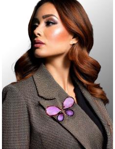 BROCHES BODA MARIPOSAS MORADAS Y LILAS | EL JARDIN DEL DESEO 2