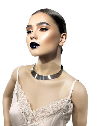 COLLARES PLATEADOS RIGIDOS DE MODA | EL JARDIN DEL DESEO