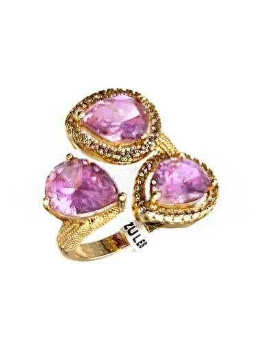 ANILLOS DE PEDRERIA AZULES AGUA ROSA Y AMBAR PARA MADRINAS E INVITADAS DE BODA