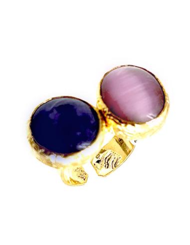 ANILLOS MUJER DE PIEDRAS MORADAS PARA BODAS | EL JARDIN DEL DESEO