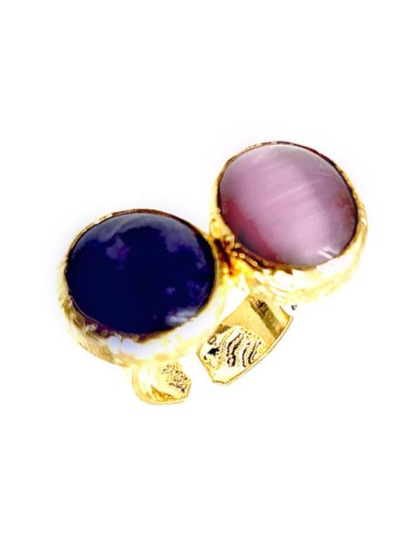 ANILLOS MUJER DE PIEDRAS MORADAS PARA BODAS | EL JARDIN DEL DESEO