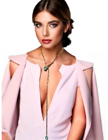 COLLARES DORADOS SOFISTICADOS PARA BODAS Y EVENTOS | EL JARDIN DEL DESEO