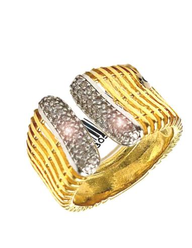 ANILLOS ELEGANTES DORADOS PARA BODAS Y EVENTOS