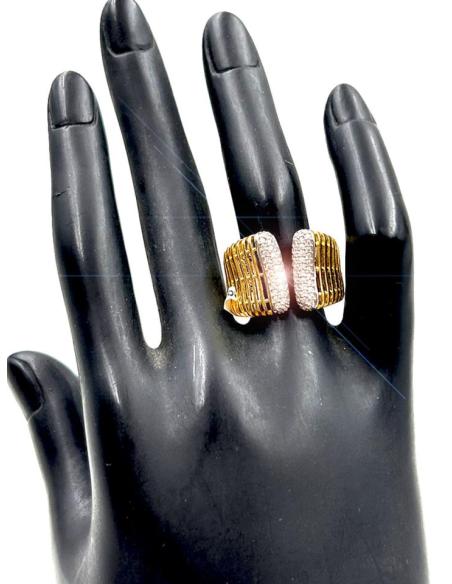 ANILLOS ELEGANTES DORADOS PARA BODAS Y EVENTOS