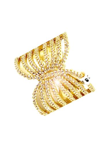ANILLOS BODA DORADOS DISEÑOS ANCHOS CON CIRCONITAS