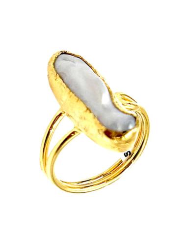 ANILLOS MUJER DE PERLAS BARROCAS MUY ORIGINALES