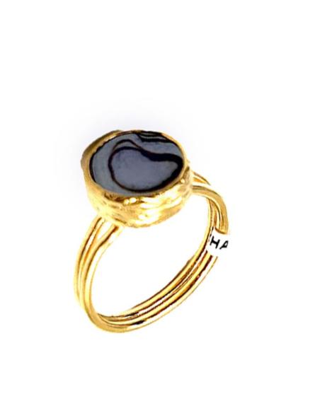 ANILLOS MUJER BONITOS DE CONCHA MADREPERLA BARROCA