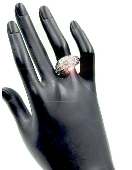 ANILLOS PLATEADOS SORTIJA MUJER DE SERPIENTE