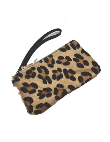MONEDEROS MUJER DE PIEL ANIMAL PRINT LEOPARDO | EL JARDIN DEL DESEO