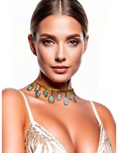 COLLARES DORADOS CHOKERS UNICOS Y...