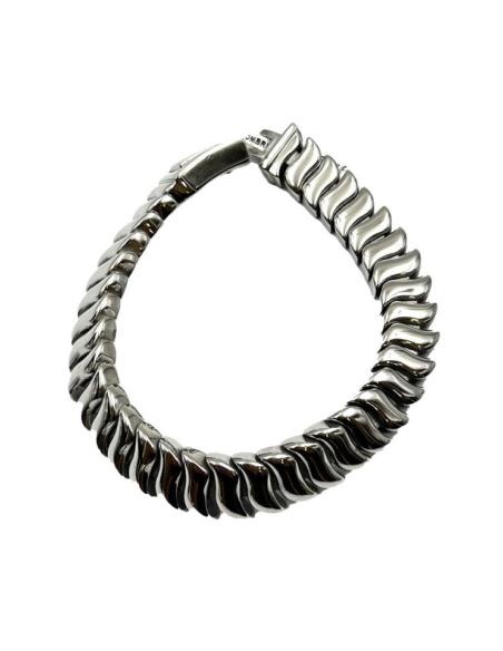 PULSERAS ACERO PARA HOMBRE ESLABON PLANO