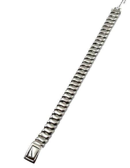 PULSERAS ACERO PARA HOMBRE ESLABON PLANO