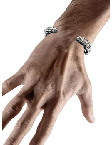 PULSERAS DE HOMBRE CON DRAGONES MITOLOGICOS | EL JARDIN DEL DESEO