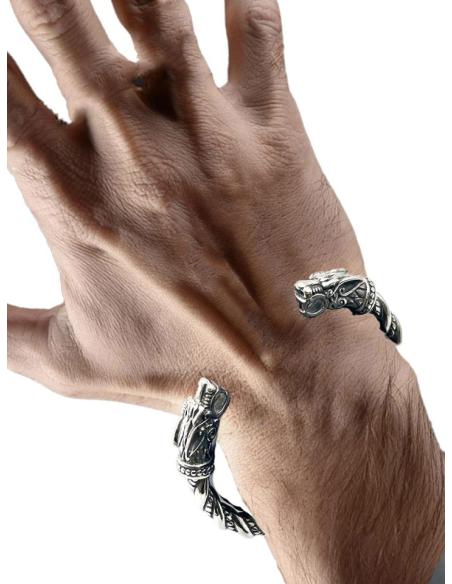PULSERAS DE HOMBRE CON DRAGONES MITOLOGICOS | EL JARDIN DEL DESEO