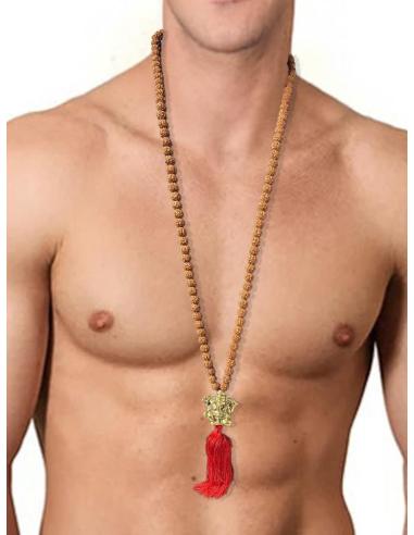 COLLARES JAPAS MALAS DE HOMBRE CON RUDRA Y SHIVA PROTECTOR
