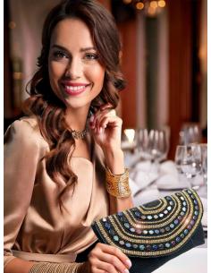 BOLSOS NEGROS CON PEDRERIA CARTERAS BODA Y FIESTA | MADRINA E INVITADA 2