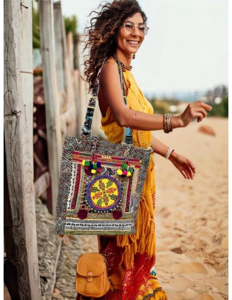 BOLSOS DE MUJER BONITOS ESTILO ETNICO BOHOCHIC | MODA MUJER