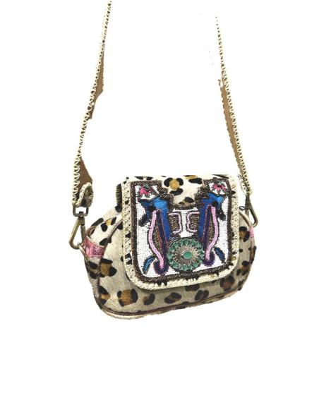 BOLSOS MUJER PIEL ANIMAL PRINT Y CABALLITOS DE MAR | MODA BOHO CHIC
