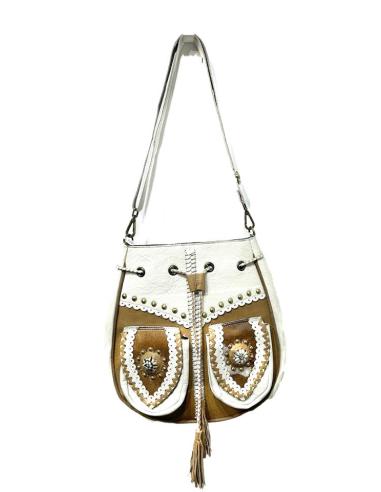 BOLSOS BLANCOS Y BEIGE BOLSILLOS