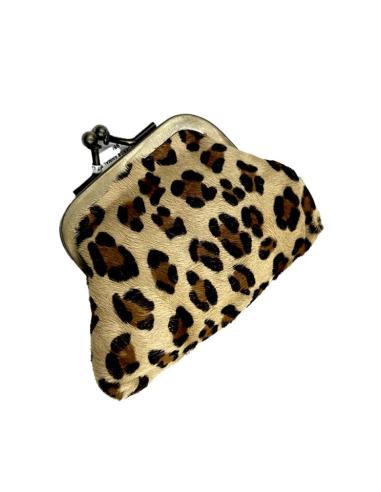 MONEDEROS ANIMAL PRINT LEOPARDO CIERRE VINTAGE | ACCESORIOS MUJER