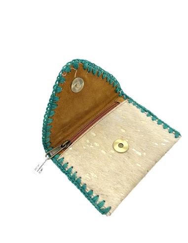 MONEDEROS MUJER BLANCOS PIEL ANIMAL PRINT | ACCESORIOS MODA