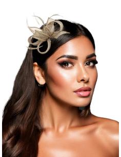 TOCADOS PEQUEÑOS BEIGE DE MADRINA E INVITADA | BODAS Y BAUTIZOS 2