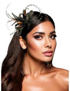 TOCADOS PEQUEÑOS MARRONES MADRINA E INVITADA | BODAS Y BAUTIZOS 2