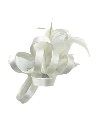 TOCADOS BODA PEQUEÑOS BLANCOS MADRINA E INVITADA | EL JARDIN EL DESEO