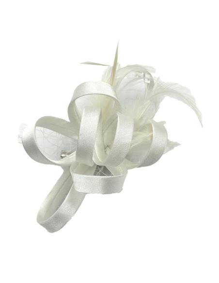 TOCADOS BODA PEQUEÑOS BLANCOS MADRINA E INVITADA | EL JARDIN EL DESEO