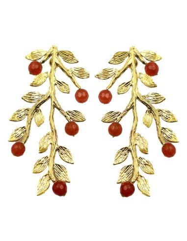PENDIENTES LARGOS DORADOS PARA INVITADAS DE BODAS | EL JARDIN DEL DESEO
