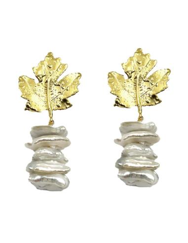 PENDIENTES PERLA DE BODA ELEGANTE DISEÑO LARGO | EL JARDIN DEL DESEO