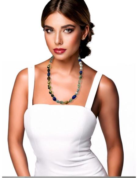 COLLARES MUJER DE PERLAS Y PIEDRAS SEMIPRECIOSAS | EL JARDIN DEL DESEO