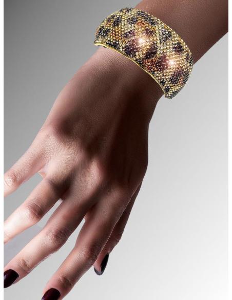 PULSERAS MUJER ANIMAL PRINT BRAZALETE CRISTAL | EL JARDIN DEL DESEO