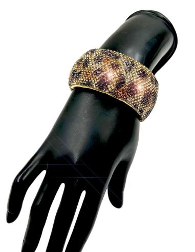 PULSERAS MUJER ANIMAL PRINT BRAZALETE CRISTAL | EL JARDIN DEL DESEO