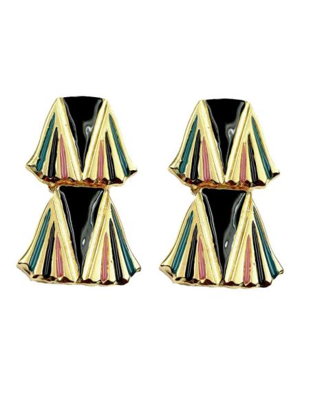 PENDIENTES MUJER DORADOS INSPIRADOS EN EGIPTO PARA BODAS