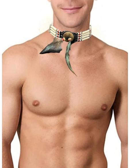 COLLARES CHOKER BLANCOS DE LOS INDIOS NAVAJOS JOYAS ARTESANALES