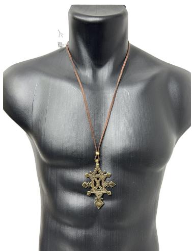 COLLARES UNISEX CON CRUZ TUAREG...