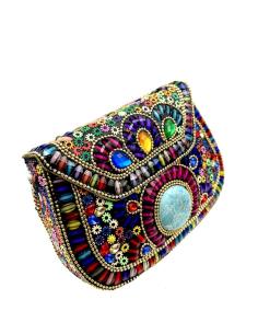 BOLSOS DE INVITADA MULTICOLORES COFRES PEDRERIA | ACCESORIOS BODA