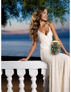 BOLSOS DE FIESTA MULTICOLORES COFRE MOSAICO | ACCESORIOS INVITADA 2