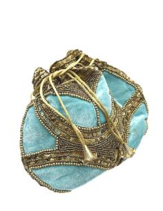 BOLSOS AZULES CLARO BOMBONERAS DE FIESTA Y BODA | ACCESORIOS MUJER