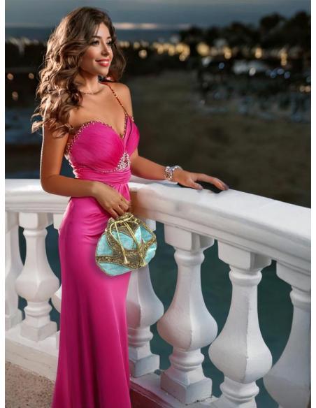 BOLSOS AZULES CLARO BOMBONERAS DE FIESTA Y BODA | ACCESORIOS MUJER