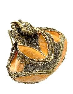 BOLSOS NARANJAS CLARO BONITA BOMBONERA BODAS | ACCESORIOS MUJER