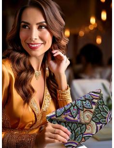 BOLSOS DE PEDRERIA MULTICOLOR CARTERAS DE INVITADA | ACCESORIOS BODA 2