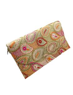 BOLSOS BEIGE ESTAMPADOS CARTERAS PARA INVITADAS | ACCESORIOS BODA